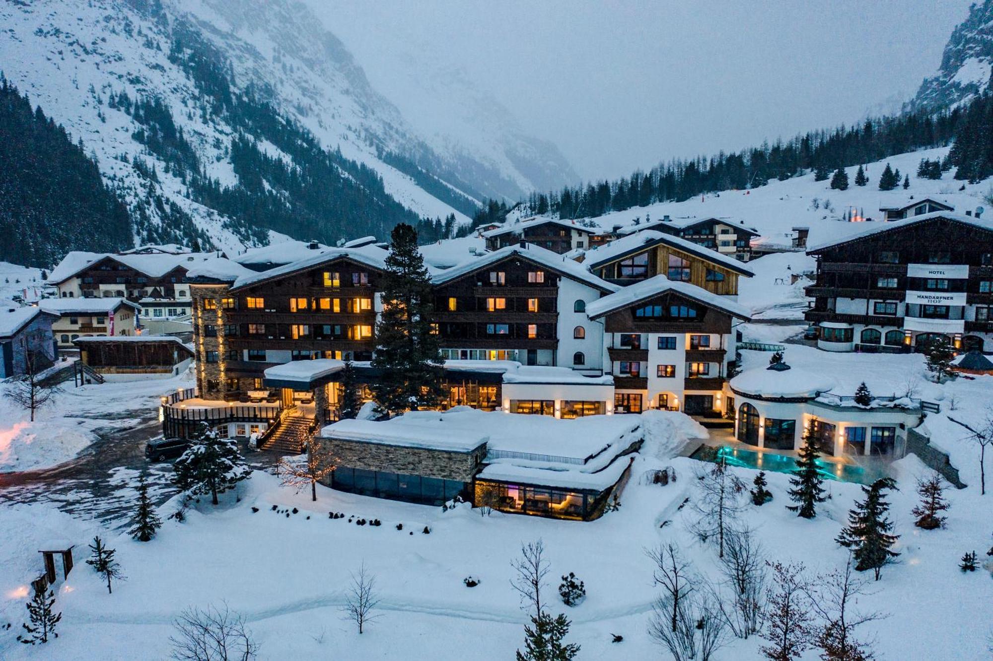 Verwoehnhotel Wildspitze Sankt Leonhard im Pitztal Kültér fotó
